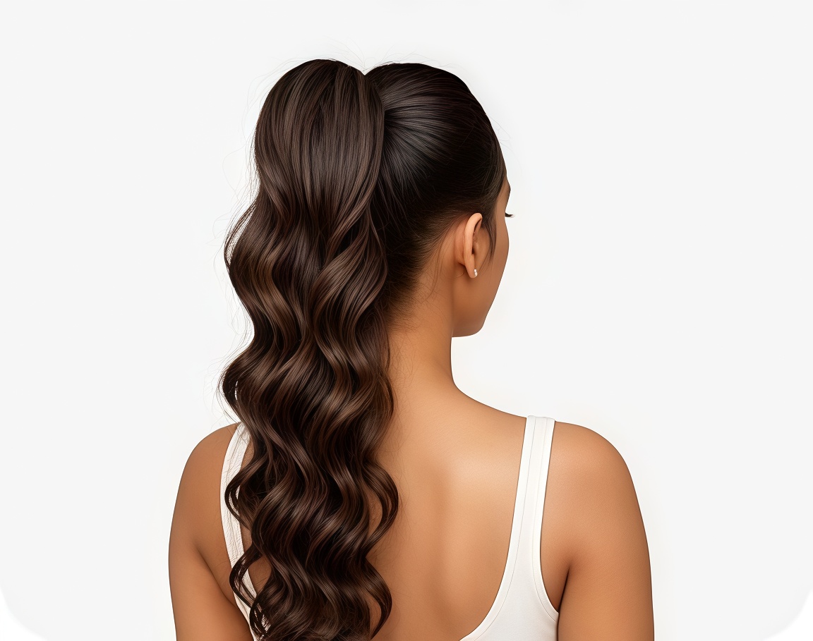 Unicorn ponytail
