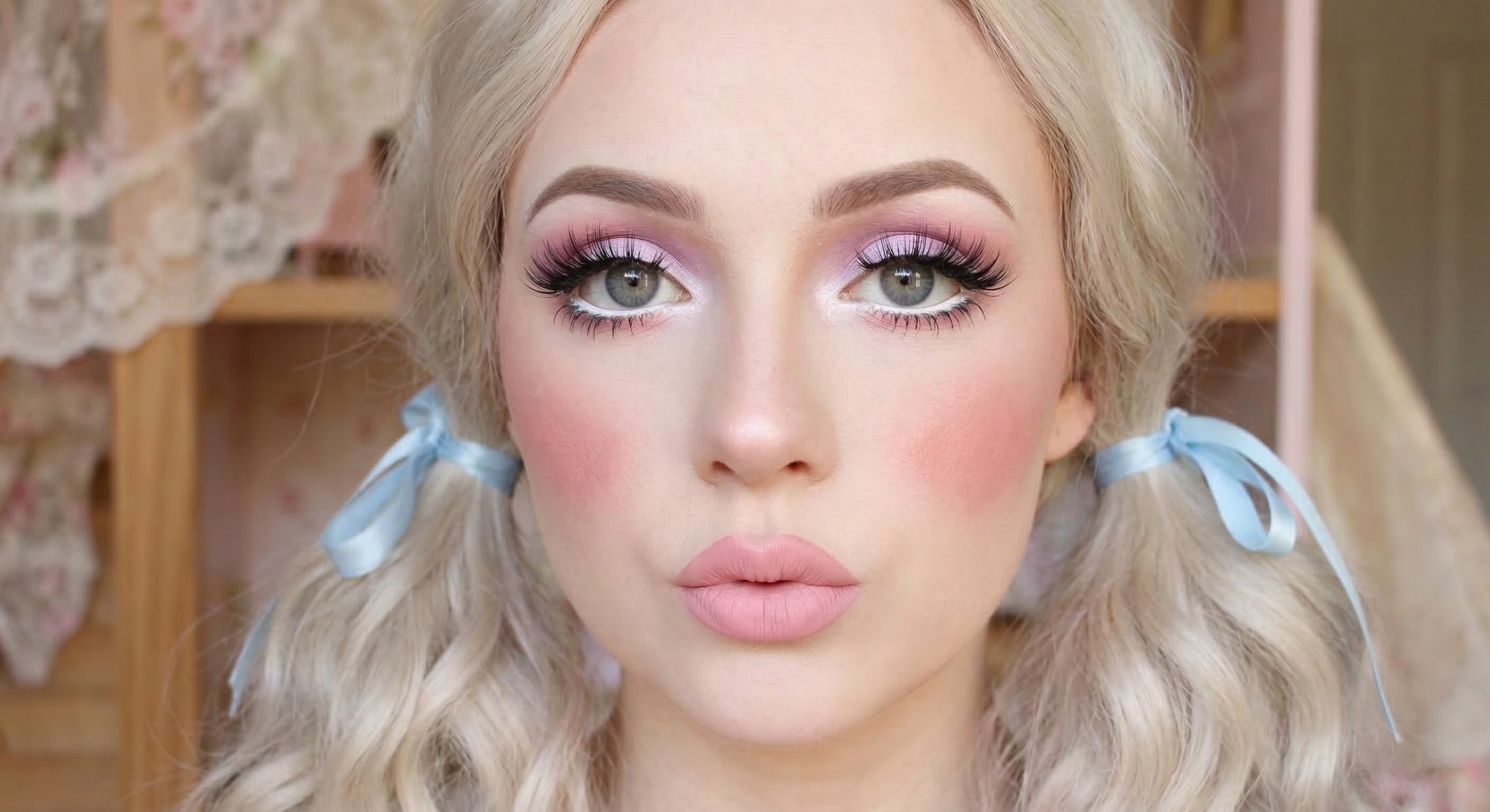 Doll makeup