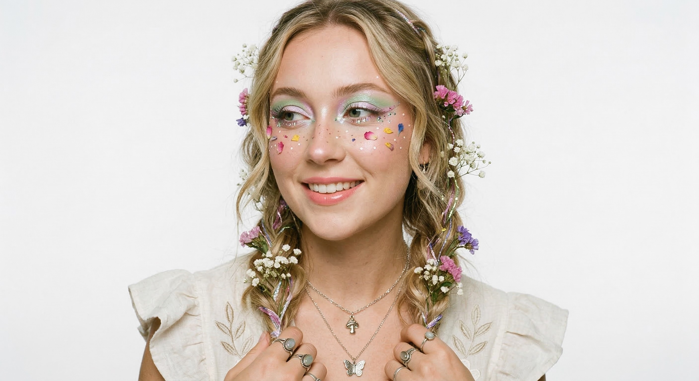 Fairycore makeup