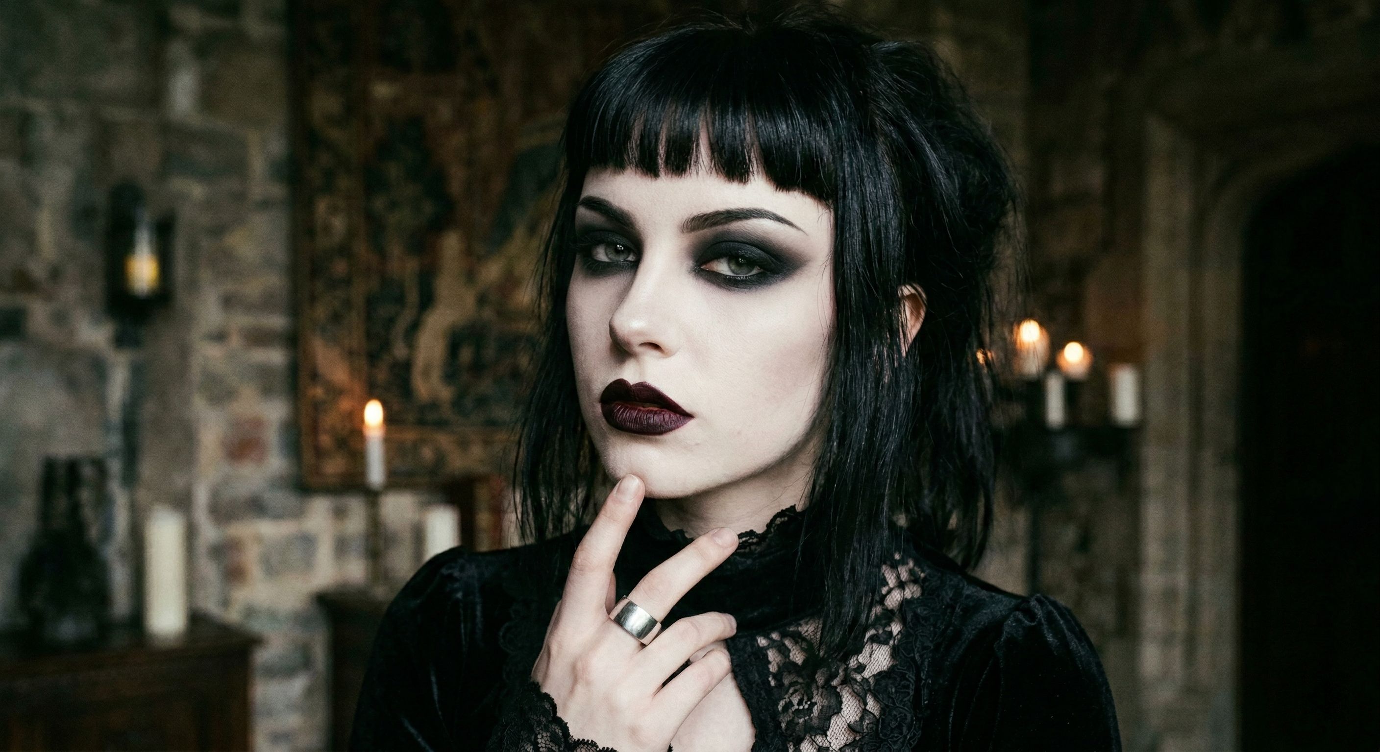 Gothic makeup