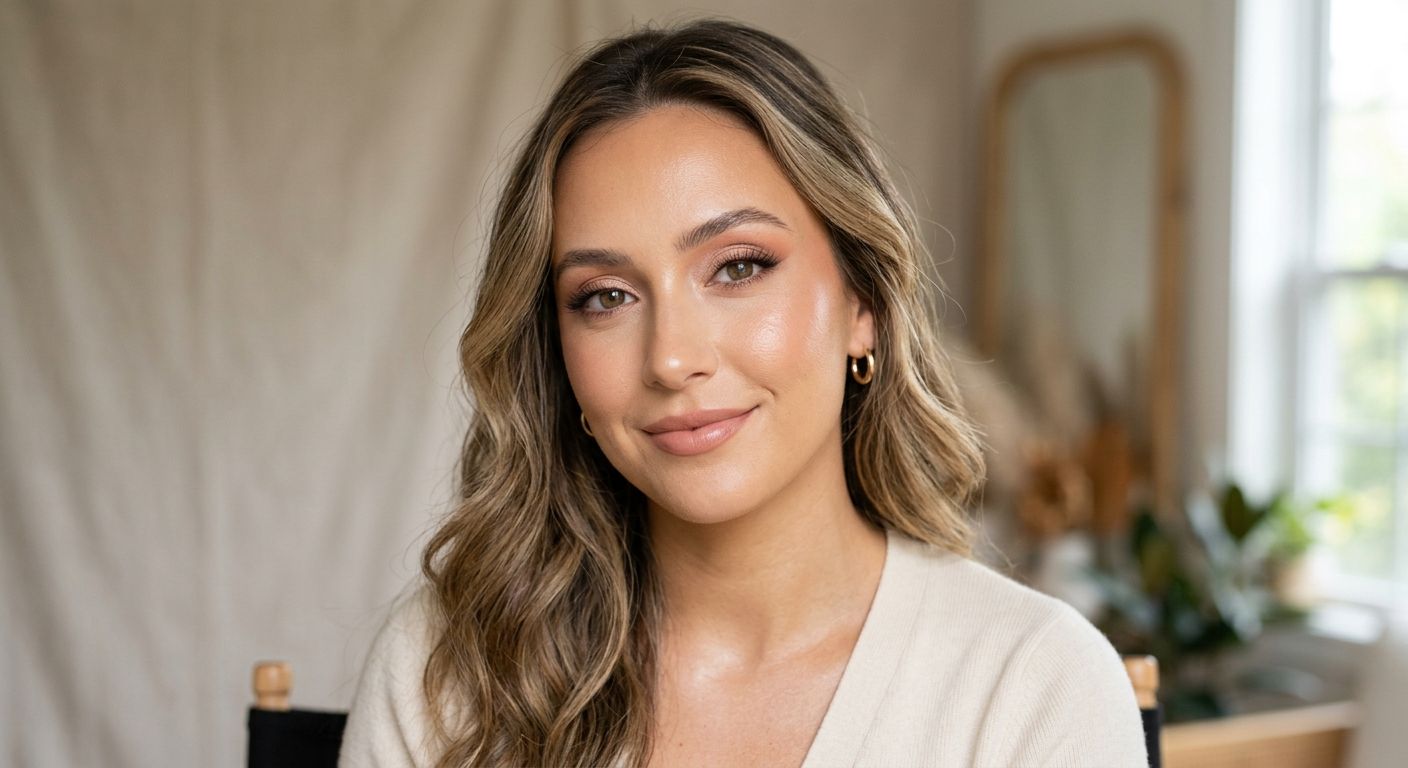 Soft glam makeup